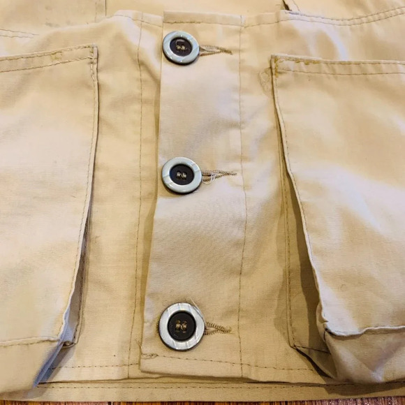 Vintage Bob Allen Canvas Shooting Hunting Fishing Vest Adult Medium Made in USA - Picture 12 of 16